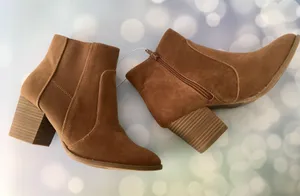 Women’s Ankle Boots, Size 10 Brown thumbnail 1