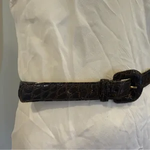 Brown Textured Belt thumbnail 3