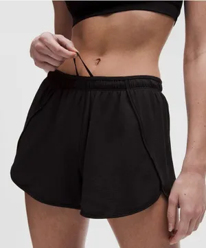 Lululemon Swiftly Mid-Rise Short 3” Black Size 10 Lined Running Training thumbnail 1