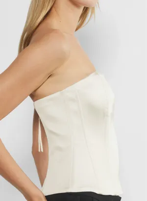 Castle bustier Wilfred Light birch size small new with tags thumbnail 5