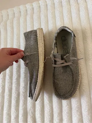 Hey Dude Casual Slip-On Shoes in Heather Taupe thumbnail 3