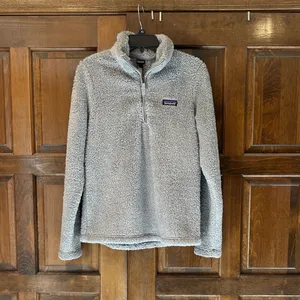 Patagonia Los Gatos 1/4 Zip Fleece Pullover Womens‎ Medium M Drifter Grey 25235 thumbnail 2
