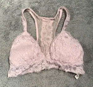 Aerie bra Lace Bralette in Light Purple medium thumbnail 1