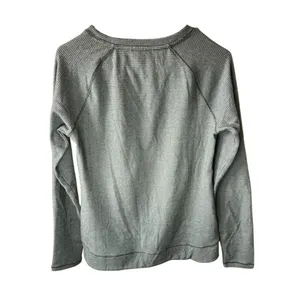 Avalanche Women's Gray Striped Long Sleeve Crew Neck Top Size S thumbnail 2