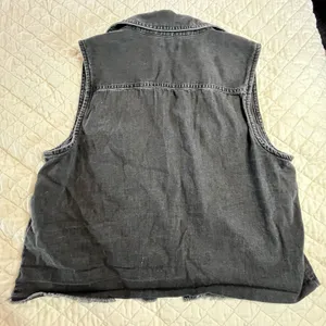 VTG Inspired Levis Denim Best Medium Black Metal Button Up 90s Y2k Light Wash thumbnail 10