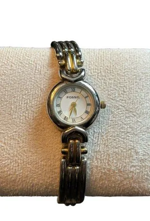 Fossil Women's Two-Tone Roman Numeral Bracelet Watch thumbnail 1