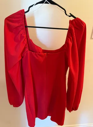 Princess Polly Red Mini Dress thumbnail 4