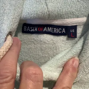 Basix of America Mint Green Graphic Hoodie thumbnail 7