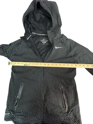 Nike Black storm fit Jacket with White Dot Print thumbnail 3