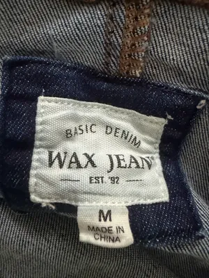 Wax Jean Women's Exposed Button-Front Denim Dress DARK thumbnail 7