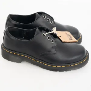 Dr. Martens. 1461 Els Black Smooth Leather Oxford Shoes.‎ thumbnail 3