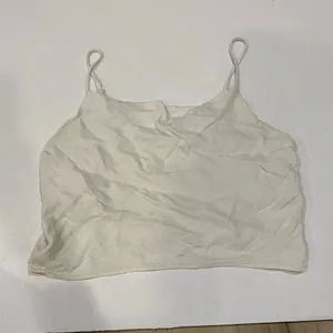 Zara Ivory Satin Cowl Neck Cami Top XS Minimalist Going Out Y2K thumbnail 2