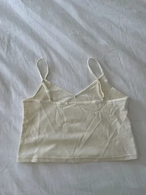 Clean girl white camisole thumbnail 3