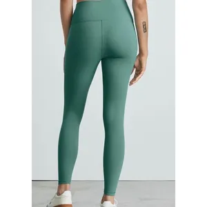 Everlane Perform Ankle Leggings Green High Rise Stretch Activewear XXL NWOT thumbnail 2