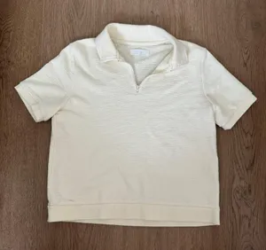 Oak and Fort Zipper Polo Shirt thumbnail 1