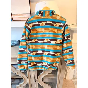 Patagonia Synchilla Aztec Snap T Fleece Pullover‎ Hiking Jacket Women's Medium thumbnail 4