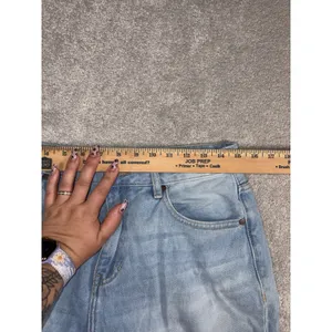 shyanne jeans super flare raw hem color block 32 thumbnail 7