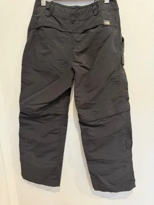 The North Face Women's Charcoal black Cargo convertible Pants thumbnail 4