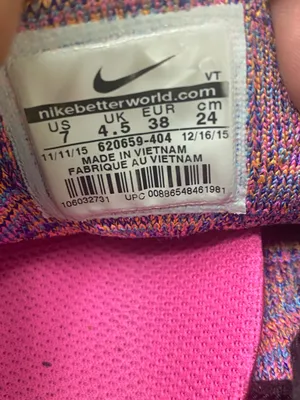 Nike Women's Flyknit Air Max Multicolor Running Shoes Sneakers Size 7 thumbnail 7