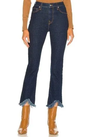 JONATHAN SIMKHAI River High Rise Straight Jeans In Rinse thumbnail 1