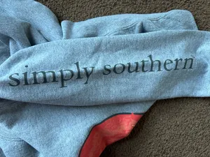 Simply Southern 'Just Peachy' Crewneck Sweatshirt thumbnail 3