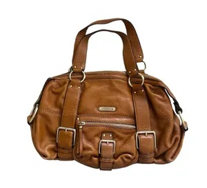 Michael Kors Brown Leather Satchel thumbnail 1