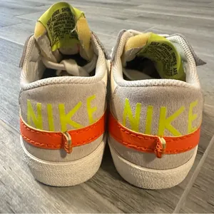 Nike Blazer Low 77 Jumbo DQ1470-103 Women Casual Shoes Sail/Rush Orange SIZE 8 thumbnail 3