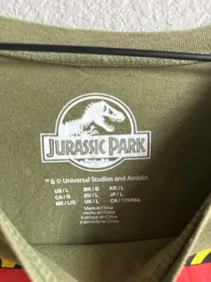 Urban Outfitters Jurassic Park Raptor Dinosaur Graphic Tee T-shirt thumbnail 3