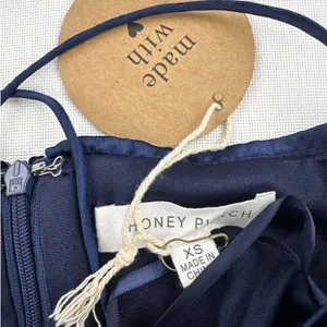 Honey Punch - Sequin Changing Mini Slip Dress in Blue & Silver thumbnail 4