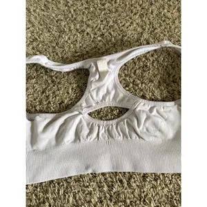 90 Degree Women's‎ Light Gray Front Zip Sports Bra Size Medium thumbnail 6