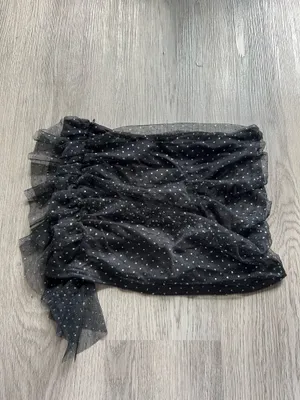 Kimchi Blue Polka Dot Mesh Mini Skirt NWT Size XS thumbnail 3