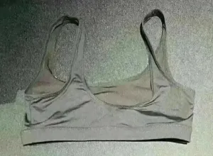 Skims Onyx Bathing suit bra top Size Small New With Tags thumbnail 1