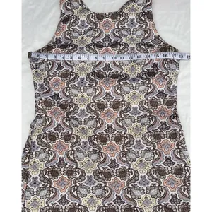 Zara Trafaluc Halter Women’s Dress Sz L Western Summer Spring Floral Travel thumbnail 9