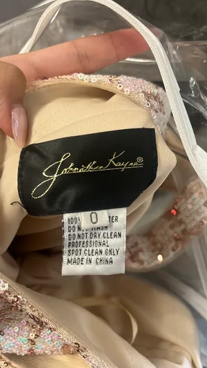 Johnathan Kayne Rose Gold Short Dress thumbnail 5