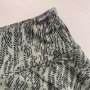 Eddie Bauer Skirt Athletic Pickleball Tennis Beach Travel Lounge Green Black thumbnail 3