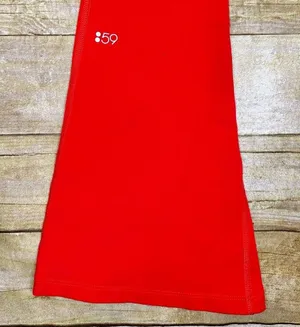 Splits59 Raquel Red Flare Legging Pant Activewear thumbnail 6