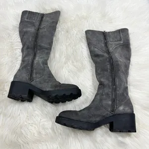 Born Women's Gabriella Suede Knee-High Boot Sz 8 thumbnail 4
