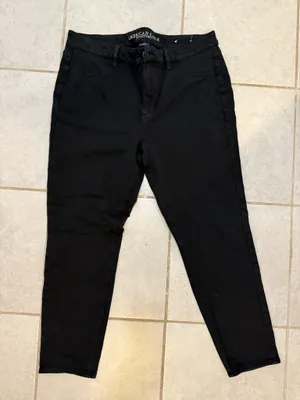 American Eagle High-Rise Black Jeggings Size 18 thumbnail 1