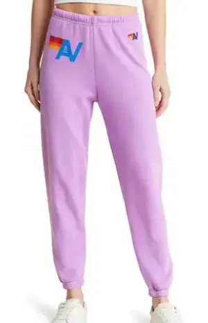 Aviator Nation Purple An Sweatpants Size XS thumbnail 1