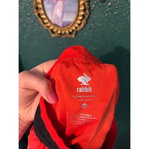 Rabbit 2 Inch Shorts Lined Orange Sz Medium thumbnail 3