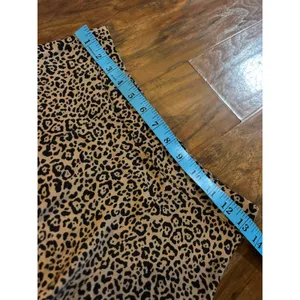 REFORMATION Leopard Print Mini Skirt SUSTAINABLE Flowy Size 2 Animal Tan Black thumbnail 5