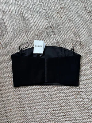 Bardot x Revolve Francesco Bustier Size 4 NWT in Black thumbnail 4
