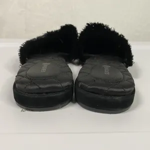 Birdies Women's Elegant Slip On‎ Mule House Slippers 9.5 Black thumbnail 5
