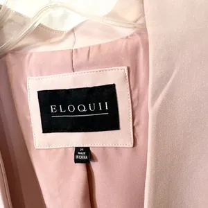 Eloquii Plus Size 24 Blazer Pink Short Sleeve Spring Easter‎ Church Wedding 465 thumbnail 10
