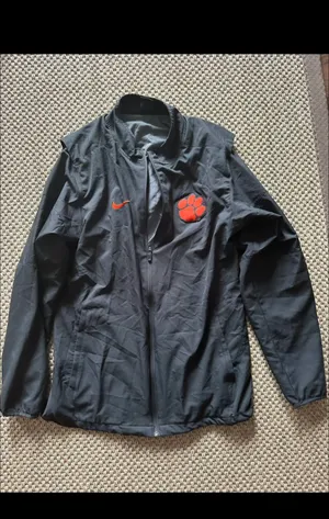 Nike Clemson University Tigers Zip Up Jacket And Pants thumbnail 1