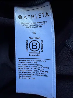 Athleta ENDLESS HIGH RISE PANT Straight Leg Black Size 16 thumbnail 13