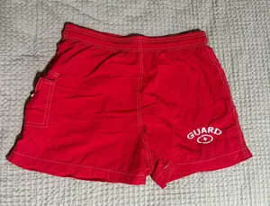 Lifeguard drifit shorts Red Size M thumbnail 1