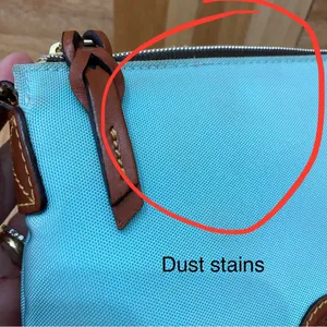DOONEY & BOURKE Nylon Crossbody Pouchette Bag in Light Blue thumbnail 15