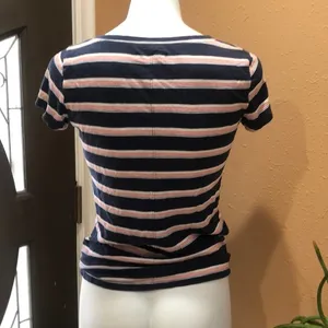 Hollister striped v neck tee thumbnail 3