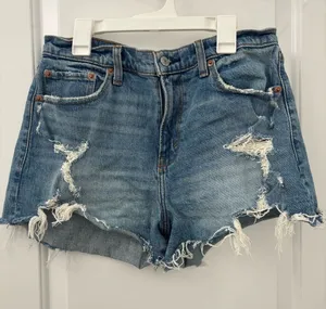 Abercrombie & fitch the mom short mid rise curve love 8/29 thumbnail 1